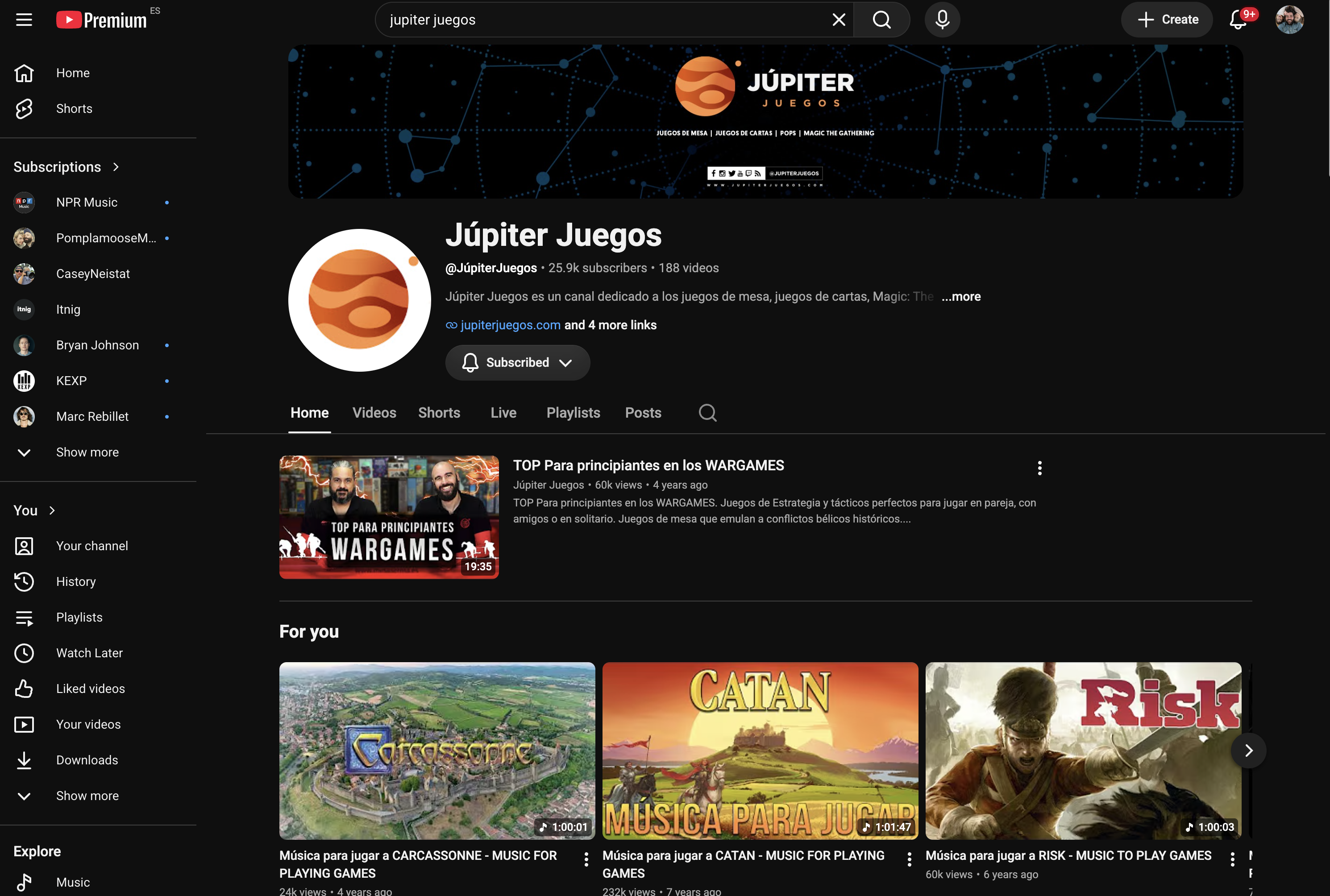 Júpiter Juegos